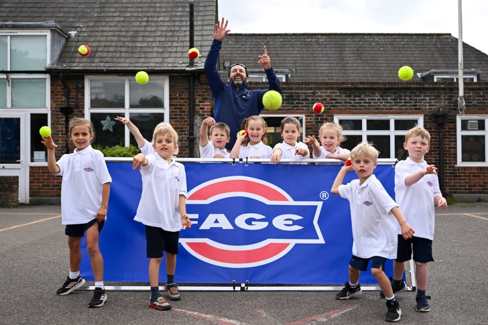 Yoghurt brand Fage is the LTA's newest commercial partner