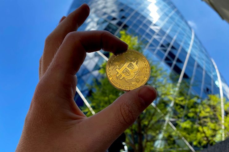 According to the FCA, around 7m people in the UK now hold crypto (Photo illustration by Edward Smith/Getty Images)
