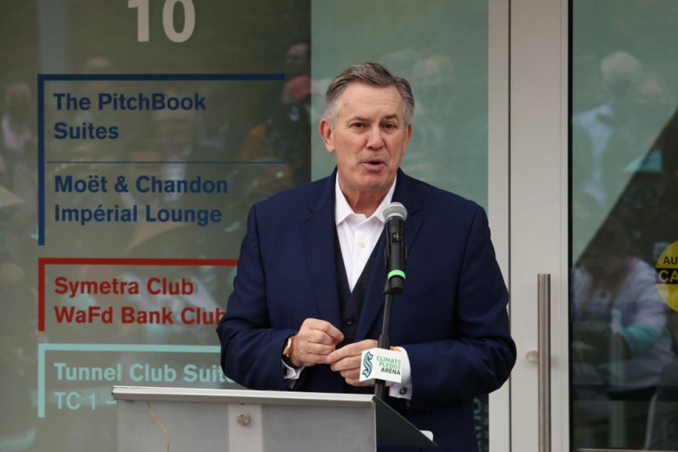 Tim Leiweke runs Oak View Group. (Photo by Bruce Bennett/Getty Images)