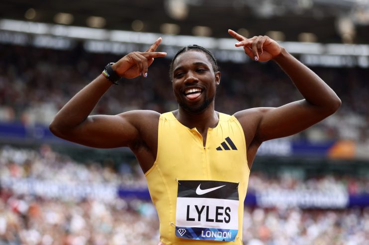 Paris 2024 gold medallist Noah Lyles will compete in the 100m at the London Athletics Meet in July.