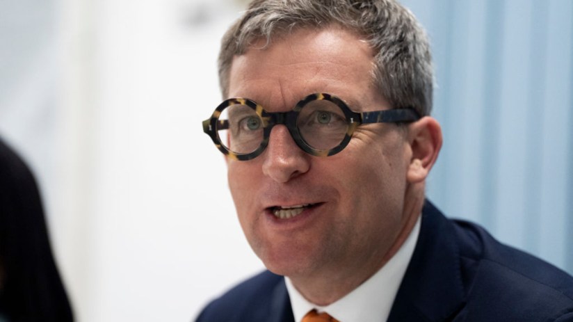 Lord James Timpson stepped down as the group's CEO in July 2024 when he joined the government. (Photo by Ben Whitley-WPA Pool/Getty Images)