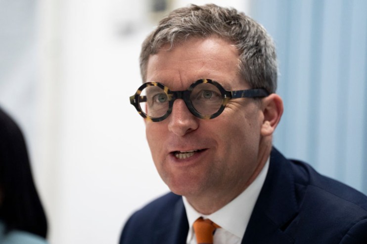 Lord James Timpson stepped down as the group's CEO in July 2024 when he joined the government. (Photo by Ben Whitley-WPA Pool/Getty Images)