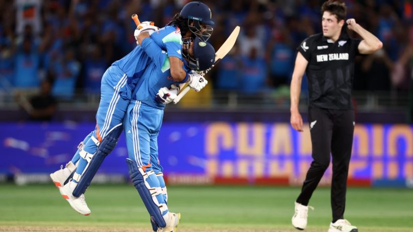 India beat New Zealand in the 2025 Champions Trophy final, which attracted record viewing figures