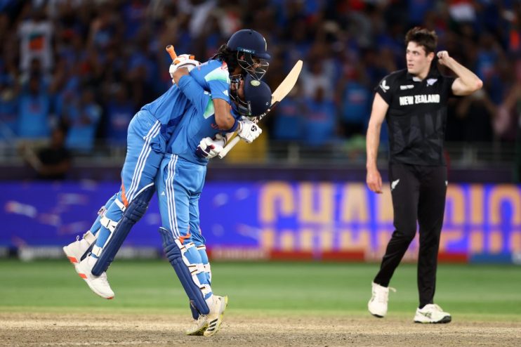 India beat New Zealand in the 2025 Champions Trophy final, which attracted record viewing figures