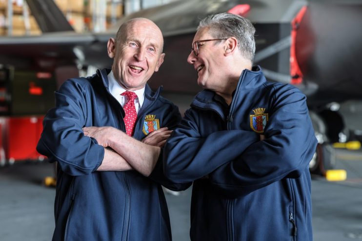 Defence secretary John Healey last week declared the UK defence industry "open for business" (Photo by Richard Pohle - WPA Pool/Getty Images)