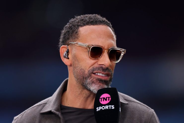 Footballer-turned-pundit Rio Ferdinand will quit TNT Sports after the Champions League final between PSG and Inter Milan on Saturday.