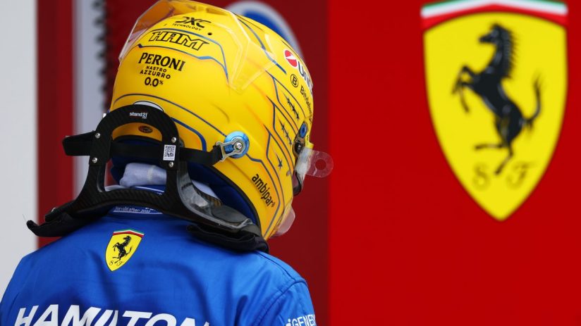 Lewis Hamilton clashed with Ferrari engineers as he vied with Charles Leclerc at the Miami Grand Prix