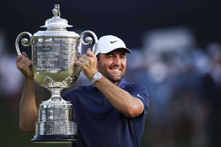 Scottie Scheffler's US PGA win has taken his career earnings past $80m