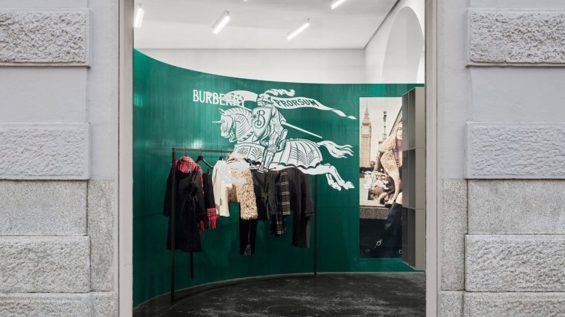 Burberry is looking to return to the FTSE 100.