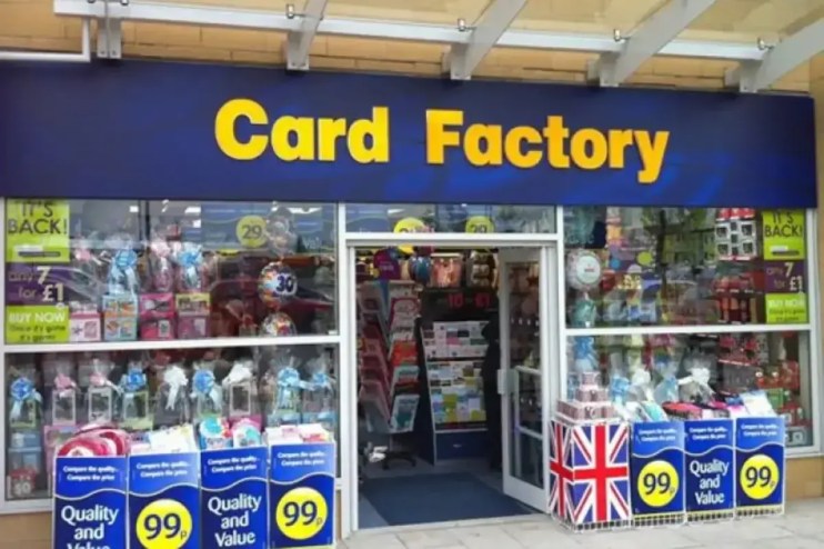 Card Factory is headquartered in Yorkshire.