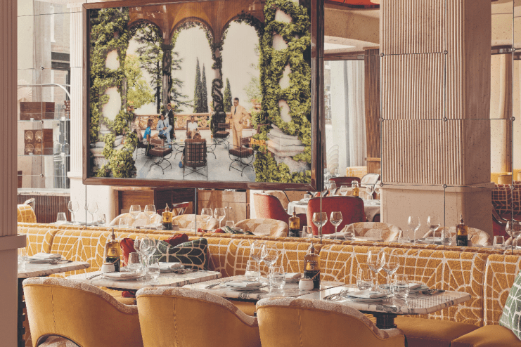 La M&ocirc;me at The Berkeley London is inspired by the French Riviera