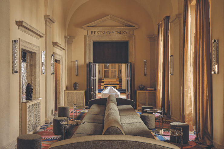 Palazzo Tal&igrave;a in Rome was designed by the film director Luca Guadagnino and his design firm
