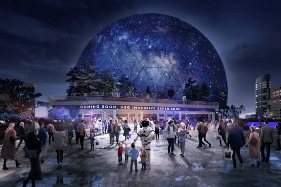 Plans for MSG Sphere in London were withdrawn at the start of 2024.