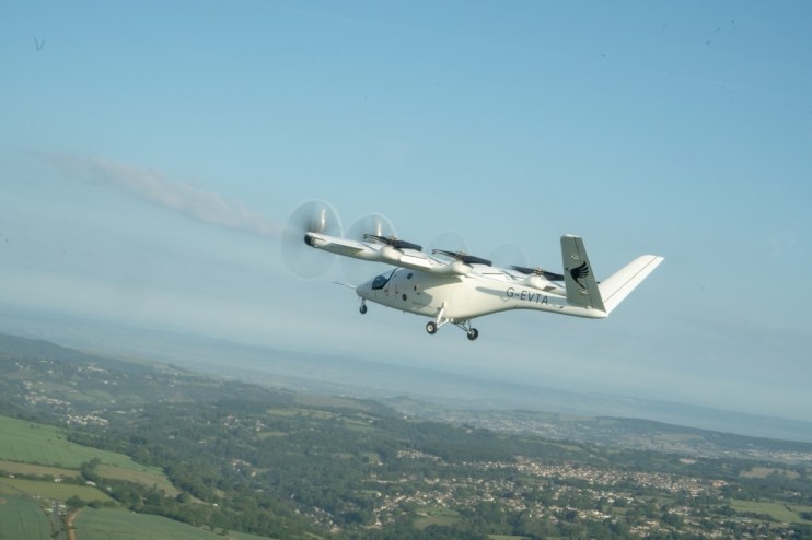 Vertical Aerospace's prototype soared over the Cotswolds last week, before landing like a conventional aircraft at a nearby airport.