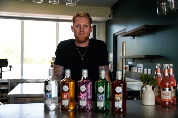 Ben Stokes has ventured into alcohol-free market. (Image David Mahoney (DMC))