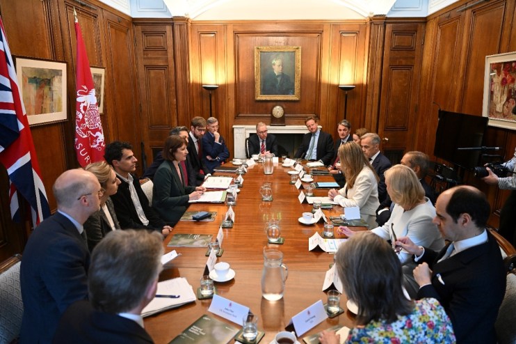 National Wealth Fund team met with Reeves last year. (Image Justin Tallis/PA Wire)
