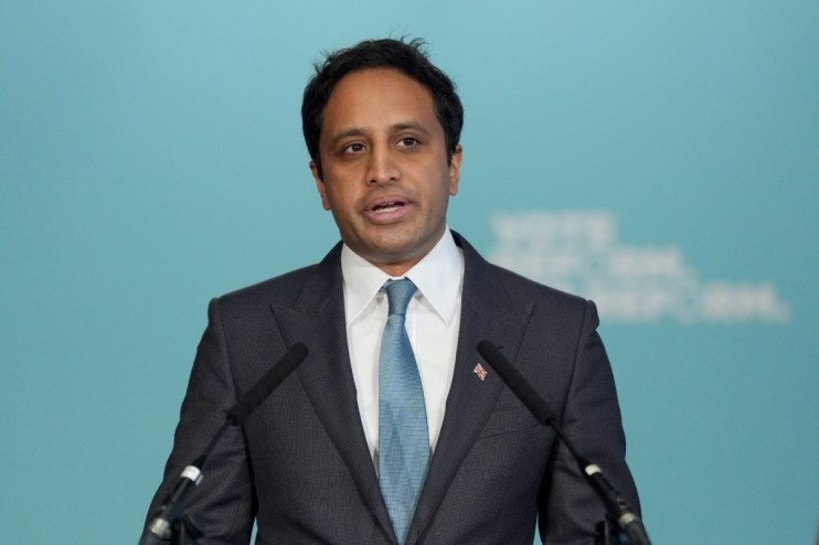 Zia Yusuf has returned to Reform UK. (Image Ben Whitley/PA Wire)
