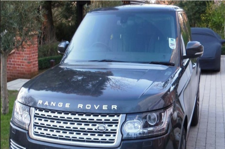Undated handout photo issued by the Crown Prosecution Services (CPS) of a high powered Range Rover car owned by Anthony bought through this criminal activity. (Image PA Wire)