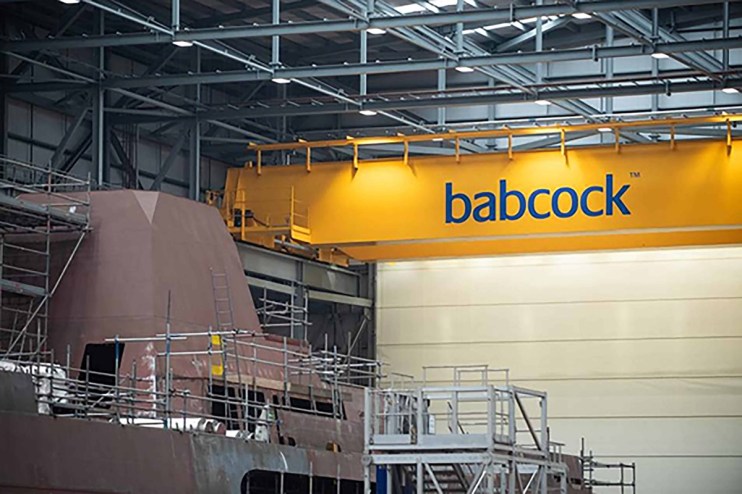 Babcock is a member of the FTSE 100.