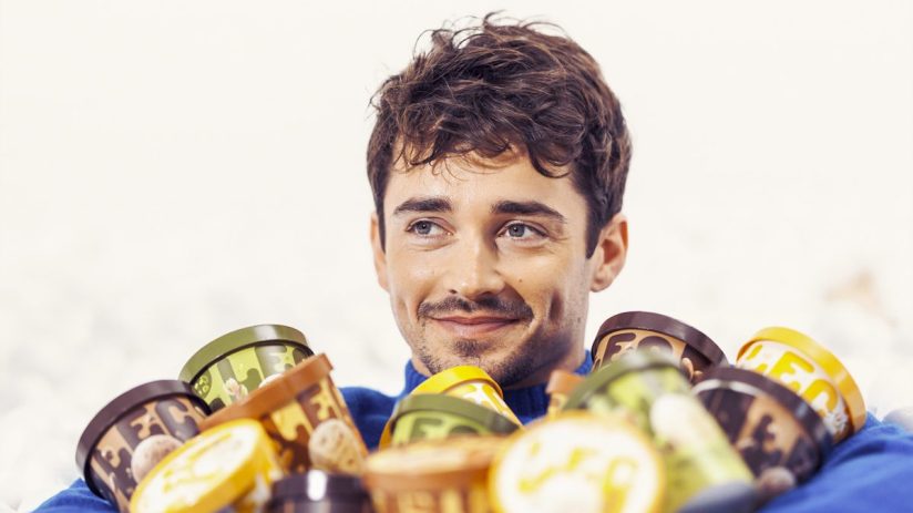 Ferrari Formula 1 driver is aiming to overtake new competitors as he enters the UK ice cream market with his brand LEC.