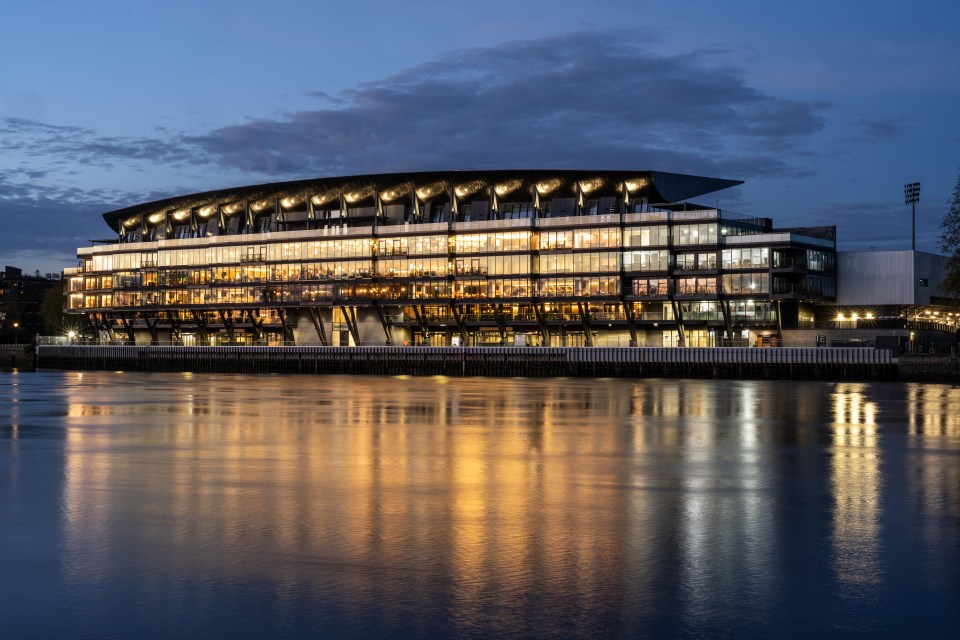 The Riverside Stand is Fulham FC's newest stand