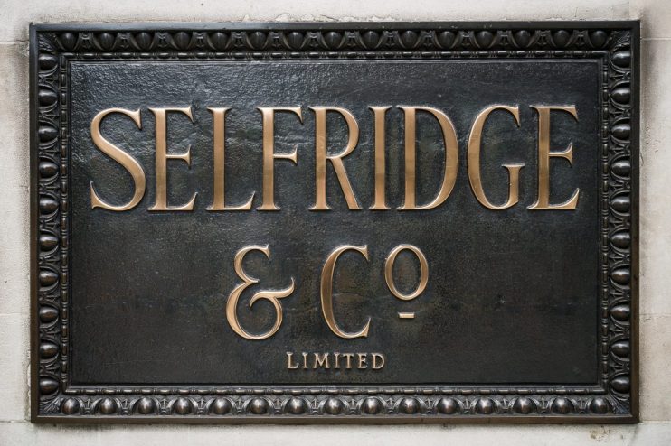 Oxford Street stalwart Selfridges will stock rare, vintage Formula 1 clothing for a fortnight to celebrate 75 years of the motor racing series.
