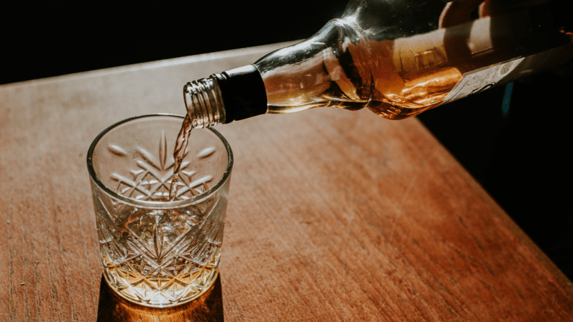 Profit at the maker of Glengoyne whisky has been slashed.