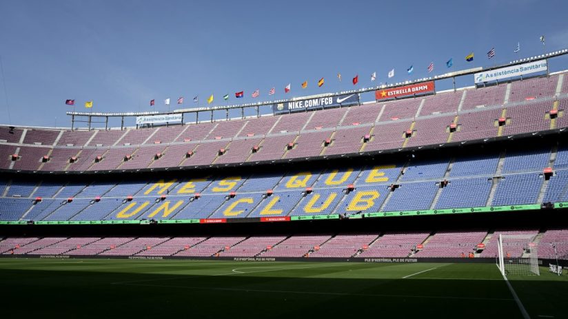 Barcelona's rebuilt Camp Nou will reopen for its first match on 10 August