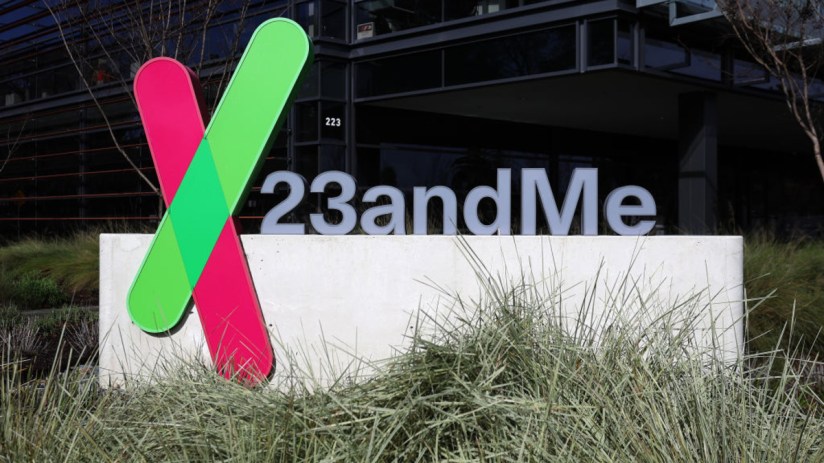 23andMe has been fined more than &pound;2m. (Photo by Justin Sullivan/Getty Images)