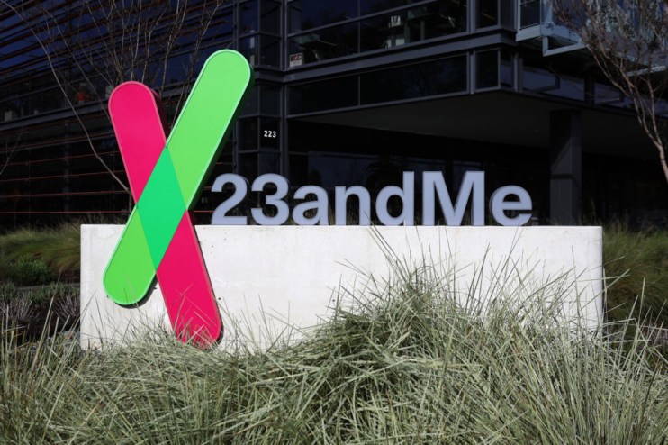 23andMe has been fined more than &pound;2m. (Photo by Justin Sullivan/Getty Images)