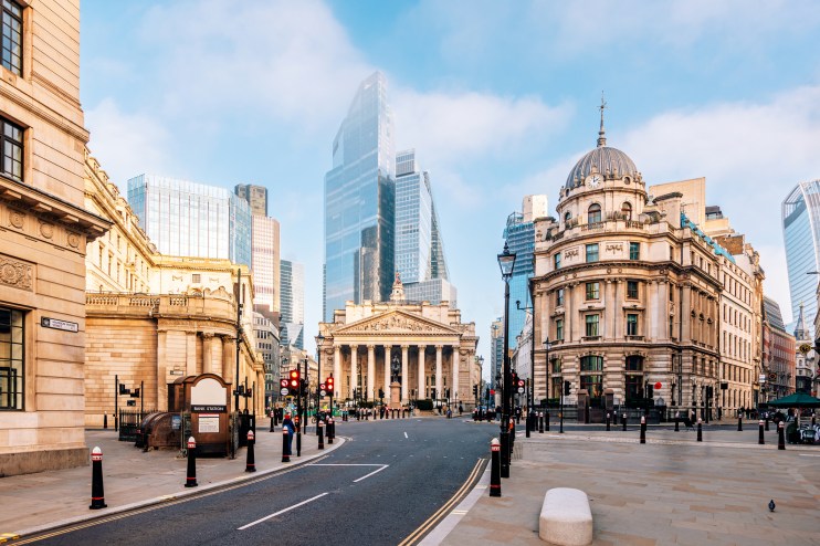 The Argyll office next to the Bank of England | Credit: Getty