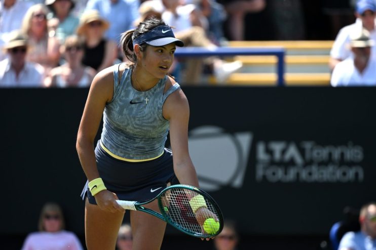 Emma Raducanu is due to play the HSBC Championships at Queen's Club next week