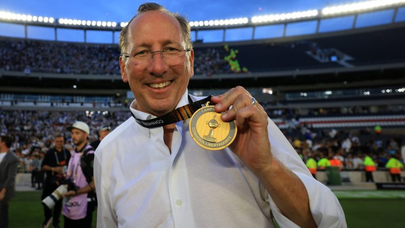 John Textor has agreed to sell his stake in Crystal Palace to Woody Johnson