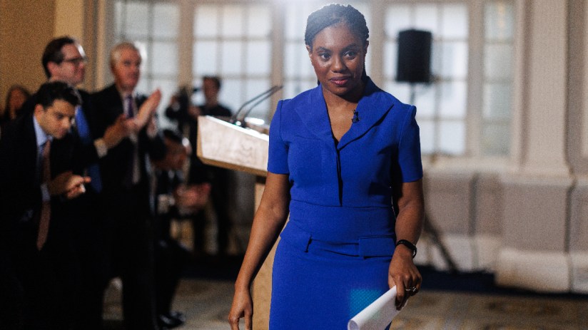 Kemi Badenoch has blasted Labour's tax 'doom loop'