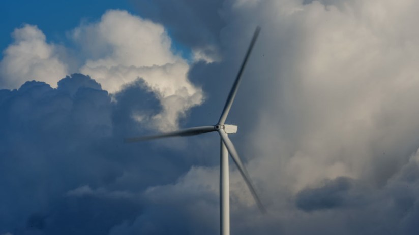 The Wigan site of Nippon Electric Glass made fibreglass that is used to reinforce plastic for composites found in wind turbine blades and electric cars. (Photo by Christopher Furlong/Getty Images)
