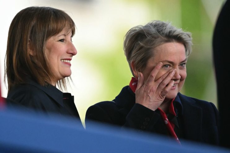 The spending review may threaten manifesto promises to hire 13,000 new police and community support officers. (Photo by Justin Tallis - WPA Pool/Getty Images)