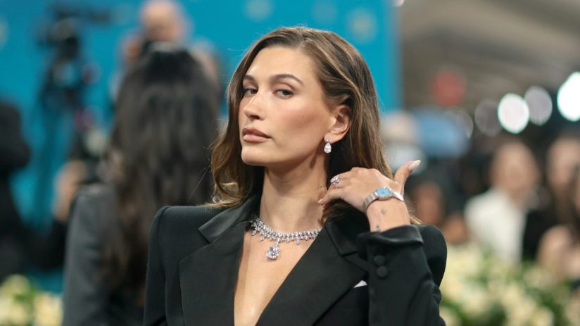 Hailey Bieber sold her beauty company Rhode to Elf Beauty for $1bn (Photo by Dimitrios Kambouris/Getty Images for The Met Museum/Vogue)