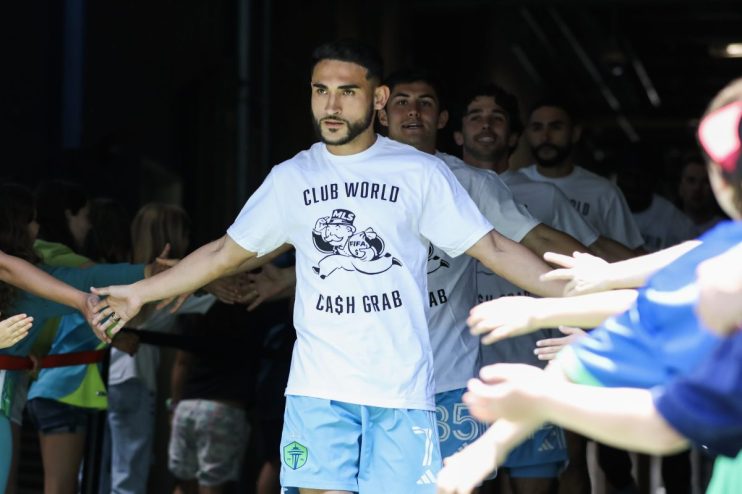 Seattle Sounders players protested against MLS chiefs' Club World Cup prize money allocation