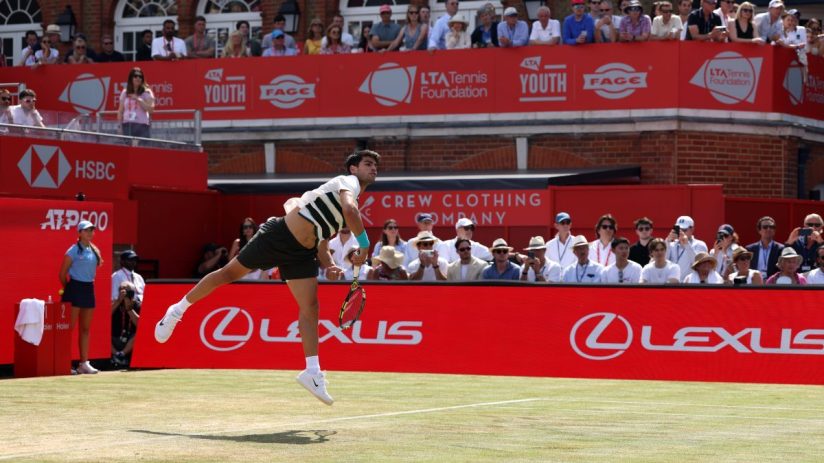 HSBC, Lexus and Infosys are among the LTA's commercial partners for the Queen's Club event