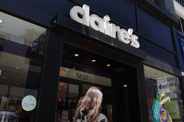 Claire's has 280 stores in the UK. Credit: Getty