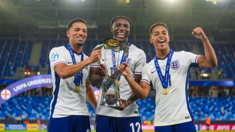 England&rsquo;s U-21 European Championship triumph against Germany was watched by a peak 3.7m on Saturday evening.