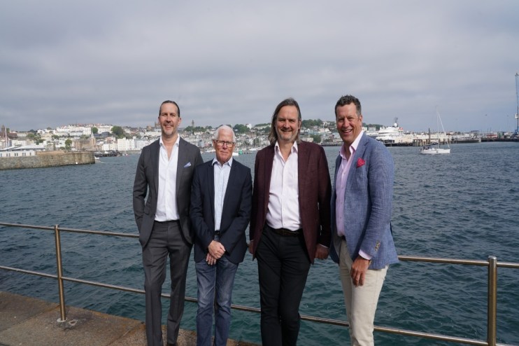 Bank Aston's top team (Left to right: James Bennett, Kevin Brown, Paul Gorman, Jay Goss)
