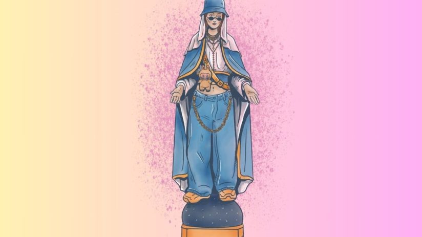 Gen Z Mother Mary. There has been an uptick in church attendance among younger people in Britain