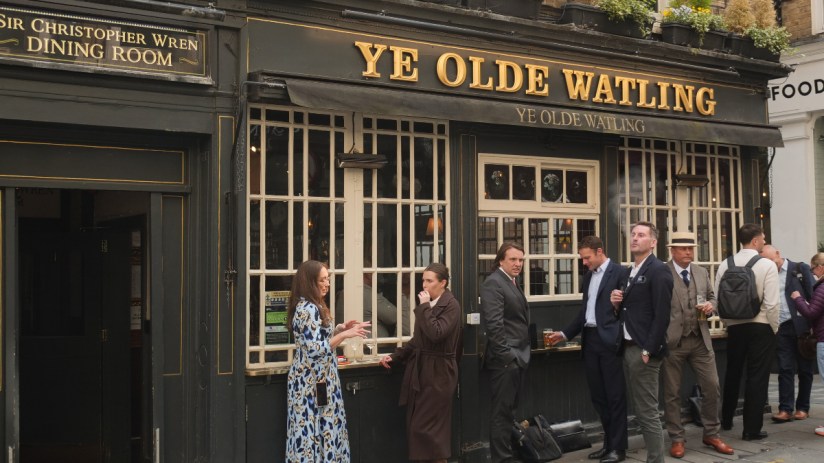 Canada has some of the best eating and drinking spots in the UK. Ye Olde Watling on Watling St