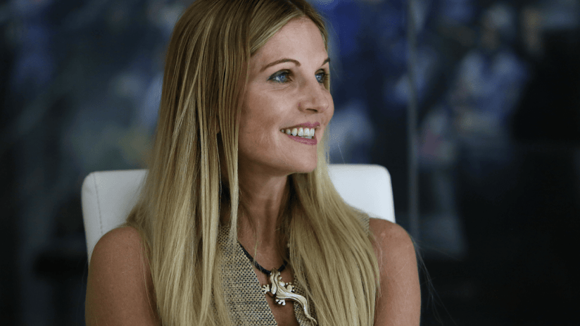 Magda Wierzycka has said she would stay in Britain if the government u-turned on its changes to the non-dom regime (Photo by Alon Skuy/Sunday Times/Gallo Images/Getty Images)