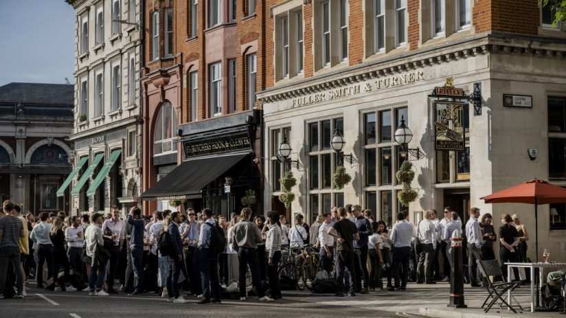 Fuller's operates nearly 400 pubs across the UK