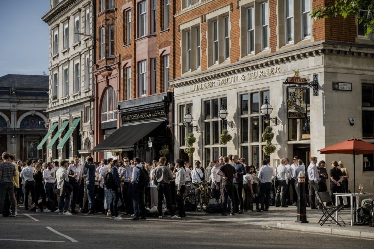 Fuller's operates nearly 400 pubs across the UK