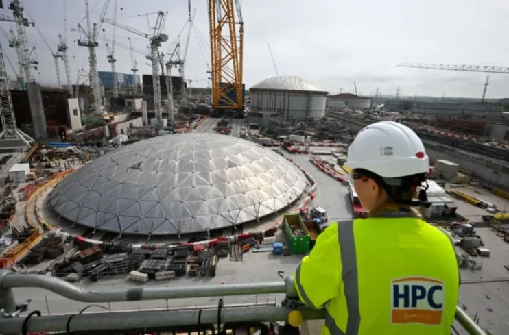 Hinkley Point C in Somerset has been beset by cost overruns and delay since it received government approval in 2016.