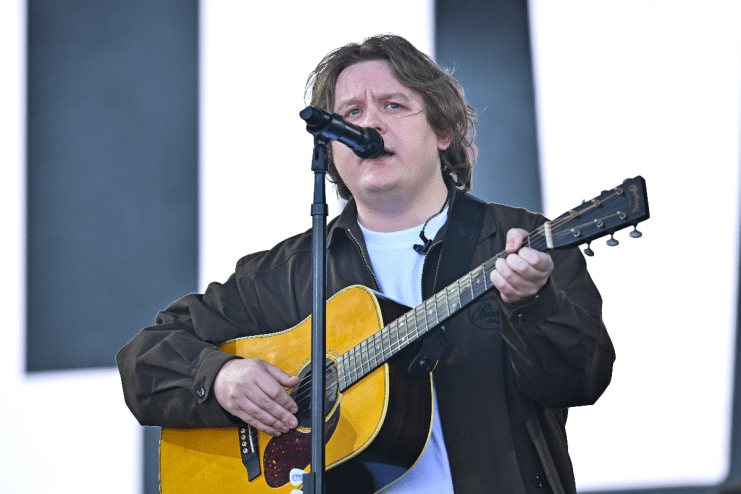 Lewis Capaldi made a triumphant return to the Pyramid Stage