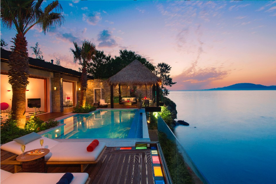 A luxury villa at Porto Zante in Zakynthos, Greece